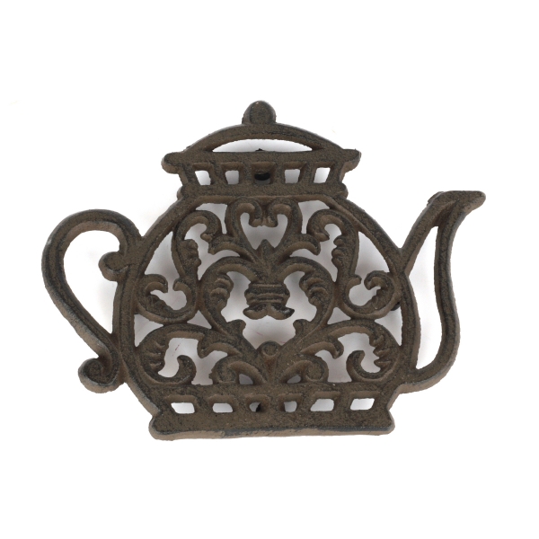 Podložka pod hrnec litinová konvička 18x15cm