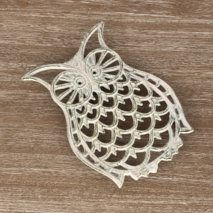 Podložka pod hrnec sova 18x14cm