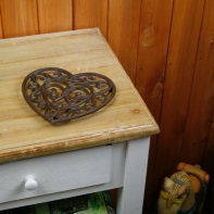 Podložka pod hrnec srdce