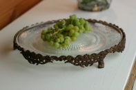 Podnos na cukroví s ornamentem 26cm