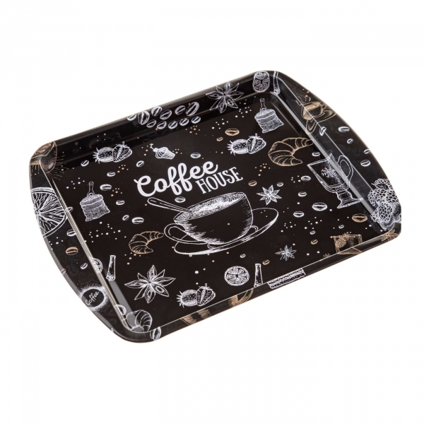 Podnos na kafíčko se zákuskem 24,5 x 19,5 x 1,5 cm