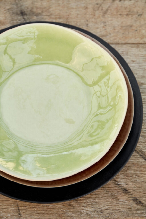 Podnos RIVIERA černý 31 cm keramika