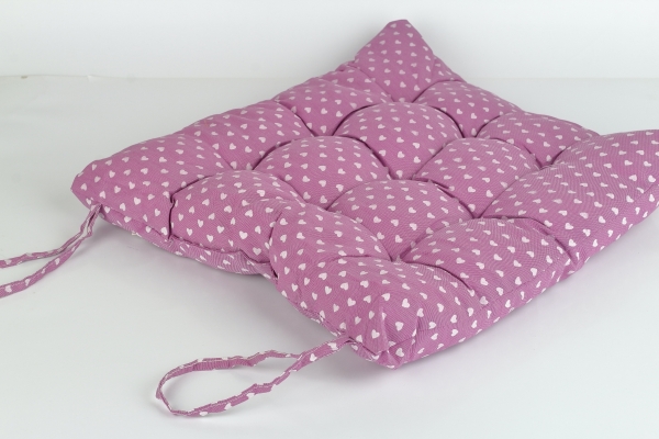 Podsedák 40x40 cm fialový