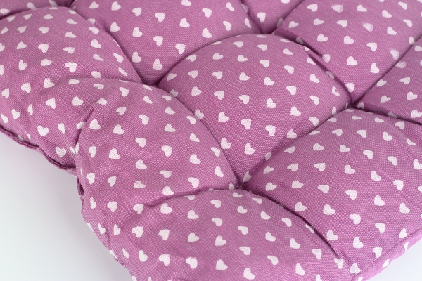 Podsedák 40x40 cm fialový