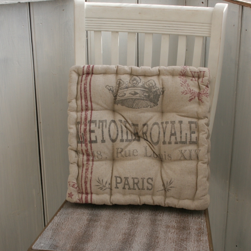 Podsedák na židli koruna 35x35cm