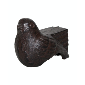 Podstavec pod květináč litinový ptáček