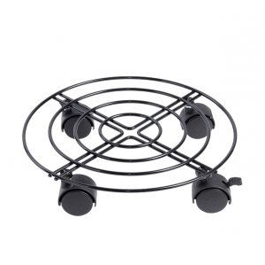 Podstavec pod květináč na kolečkách 28cm