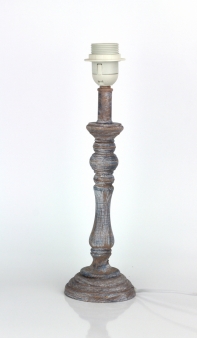 Podstavec stolní lampy efekt starý kov 35cm