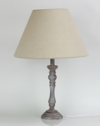 Podstavec stolní lampy efekt starý kov 35cm