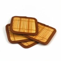 Podtácek bambusový 10x10cm 