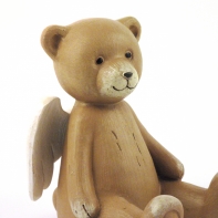 Pohádkový medvídek dřevěný 11cm