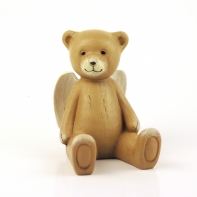 Pohádkový medvídek dřevěný 11cm