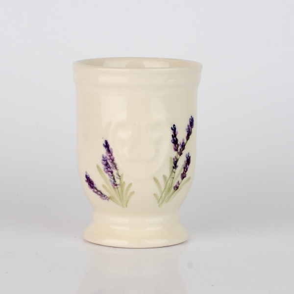 Pohár na zubní kartáčky levandule 11cm