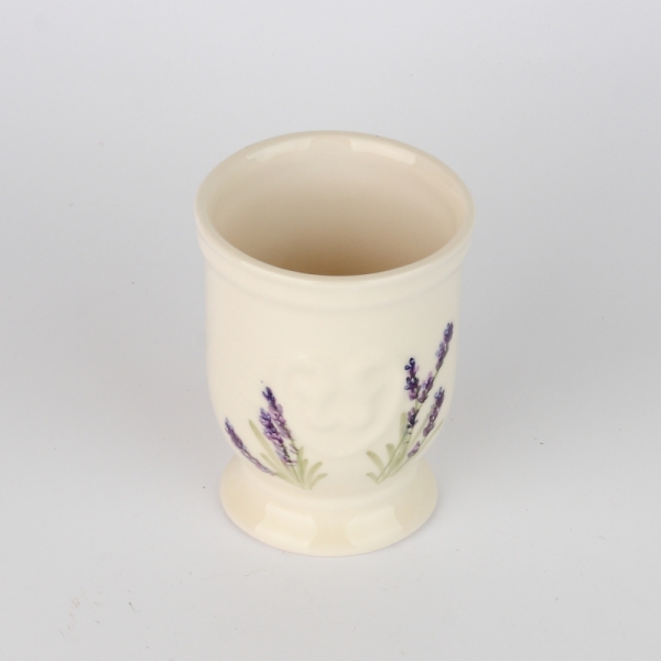 Pohár na zubní kartáčky levandule 11cm