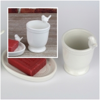 Pohárek na zubní kartáčky - VYŘAZENO dek4917