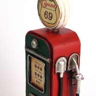 Pokladnička - benzínová pumpa 10,5×33×8cm
