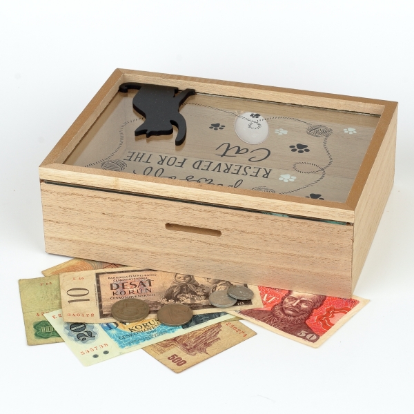 Pokladnička na bankovky