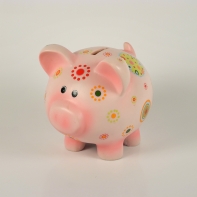 Pokladnička prasátko 15x15x13cm