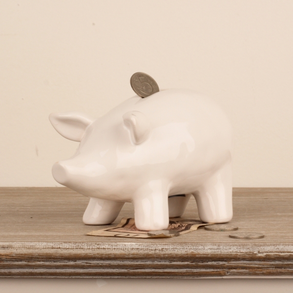 Pokladnička prasátko 19x10x7cm