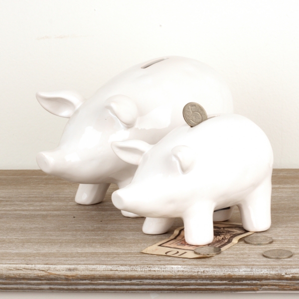 Pokladnička prasátko 26x12x9cm