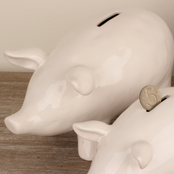 Pokladnička prasátko 26x12x9cm