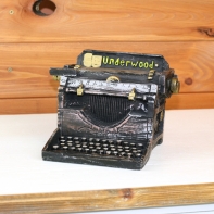 Pokladnička psací stroj 18x17 cm