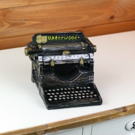 Pokladnička psací stroj 18x17 cm