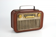 Pokladnička retro rádio 19×15×7cm