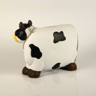 Pokladnička s tabulkou - kráva