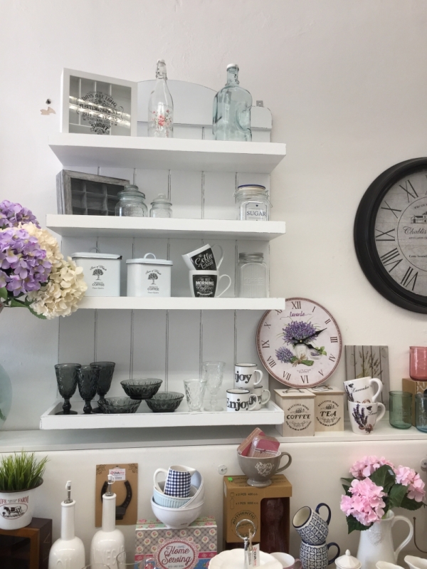 Police do kuchyně bílá 76x120x25cm - VYŘAZENO