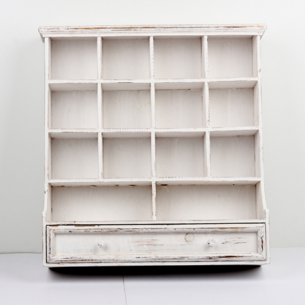 Polička dřevěná 65x58x19cm