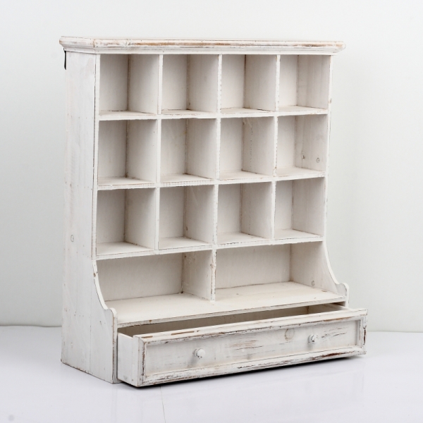 Polička dřevěná 65x58x19cm