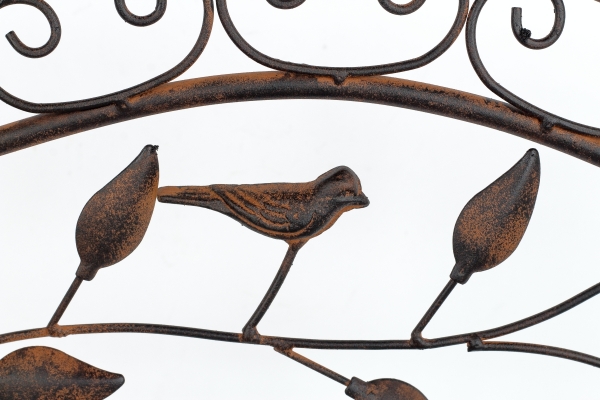 Polička na květiny 38 x 19,5 x 49 cm kovová