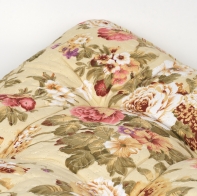 Polštářek na židli dvě růže 45x45cm