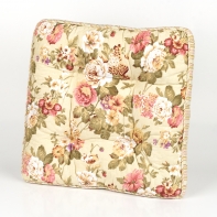 Polštářek na židli dvě růže 45x45cm