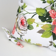 Polštářek na židli růže červená 45x45cm