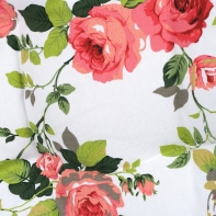 Polštářek na židli růže červená 45x45cm