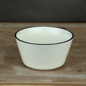 Porcelánová miska bílá