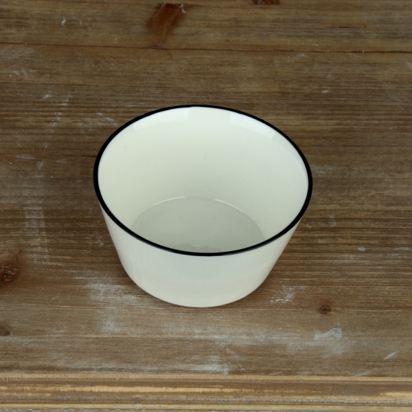 Porcelánová miska bílá