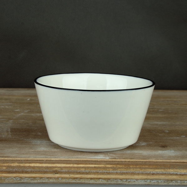 Porcelánová miska bílá