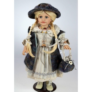 Porcelánová panenka 53cm vinyl