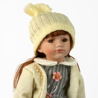 Porcelánová panenka Adélka 40cm