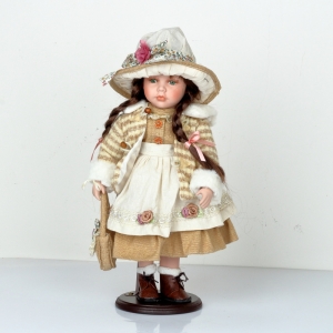 Porcelánová panenka Anežka 42cm