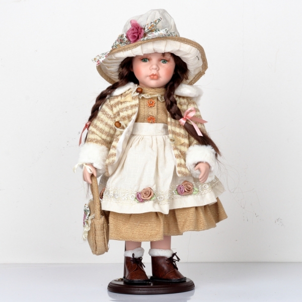 Porcelánová panenka Anežka 42cm