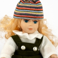 Porcelánová panenka Bohdana 20cm