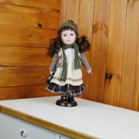 Porcelánová panenka Claudie 30cm