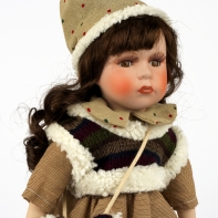 Porcelánová panenka Elena 30cm