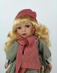 Porcelánová panenka Eliška 30cm