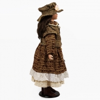 Porcelánová panenka Emilíe 80cm