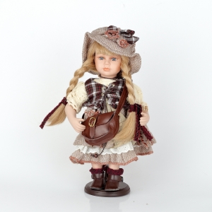 Porcelánová panenka Evelína 30cm